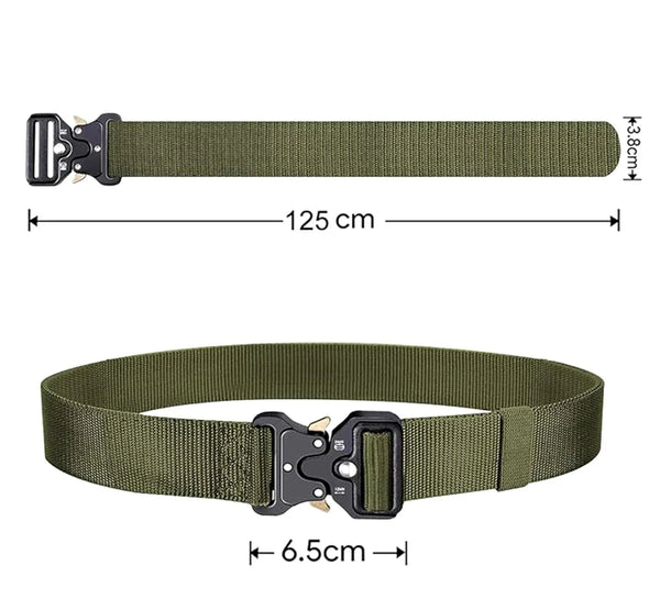Vīriešu militārā taktiskā jostas soma + josta S30 zaļa D65