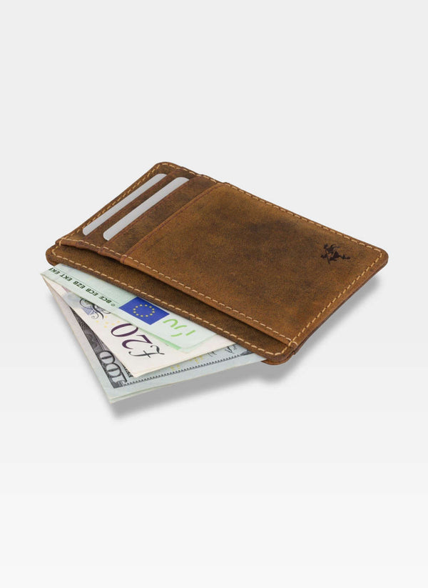 Vīriešu karšu maciņš Visconti M6, brūns S7