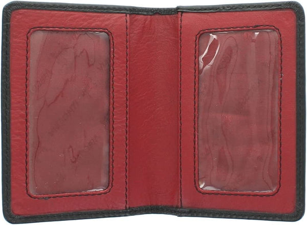 Vīriešu karšu maciņš Visconti VSL-24 Blk/Red S5