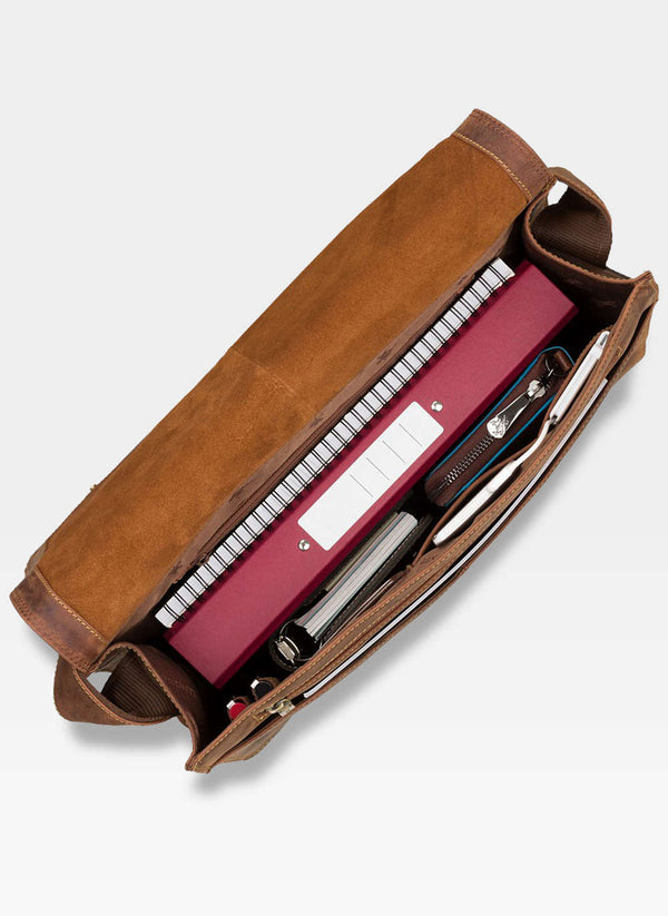 Vīriešu soma Visconti XL, gaiši brūna R2
