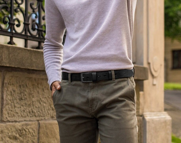 Vīriešu ādas josta Stevens DI04 D38