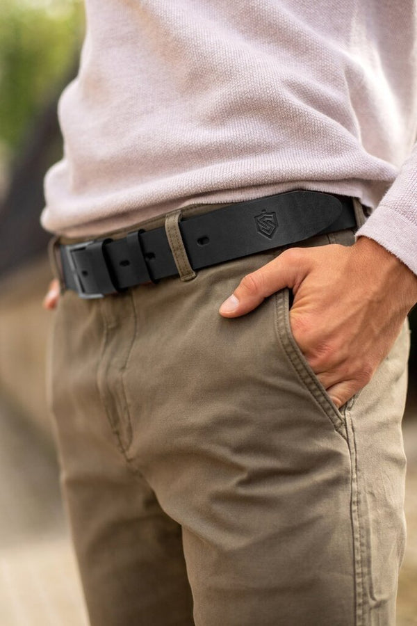 Vīriešu ādas josta Stevens DI04 D38