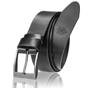 Vīriešu ādas josta Stevens, melna D26