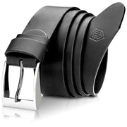 Vīriešu ādas josta STEVENS melna D44