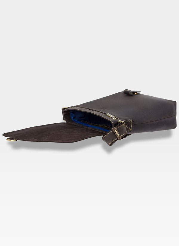 Vīriešu Visconti soma 71, tumši brūna R19