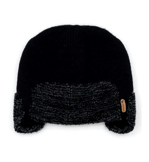 Ziemas cepure S114, melna