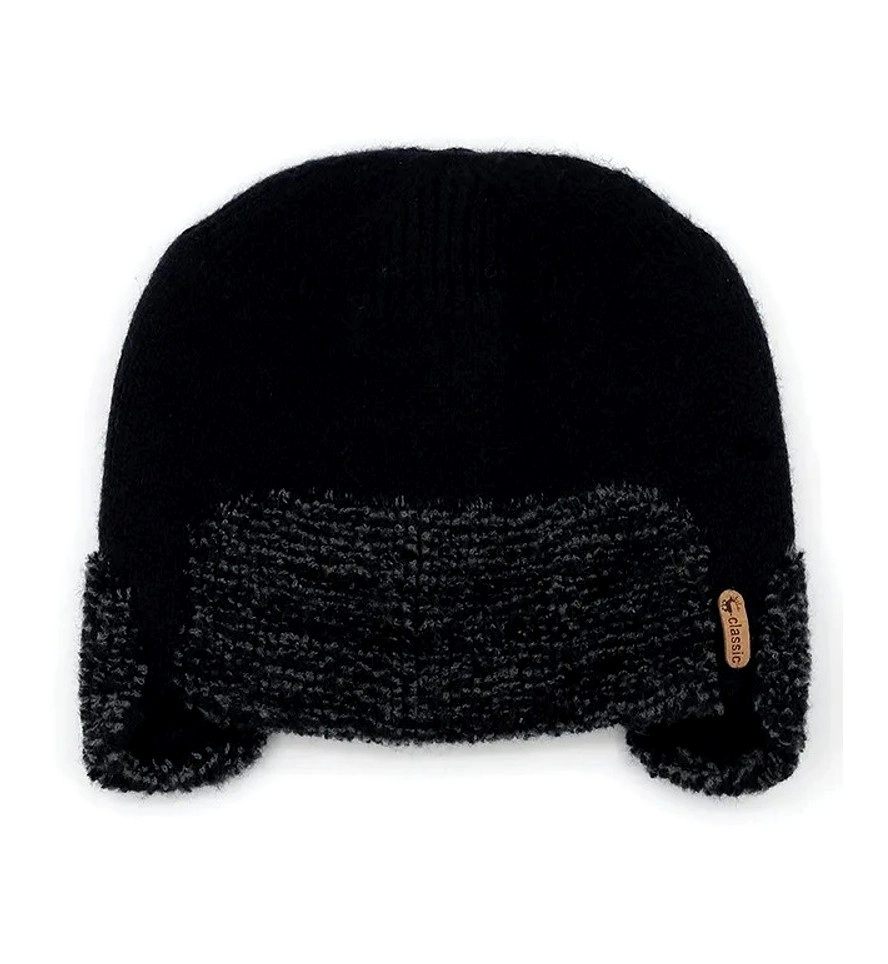 Ziemas cepure S114, melna