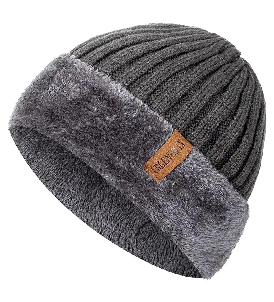 Silta ziemas cepure SD115 pelēka