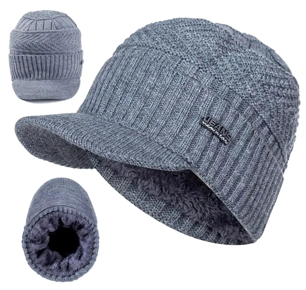 Silta ziemas cepure SD116 pelēka