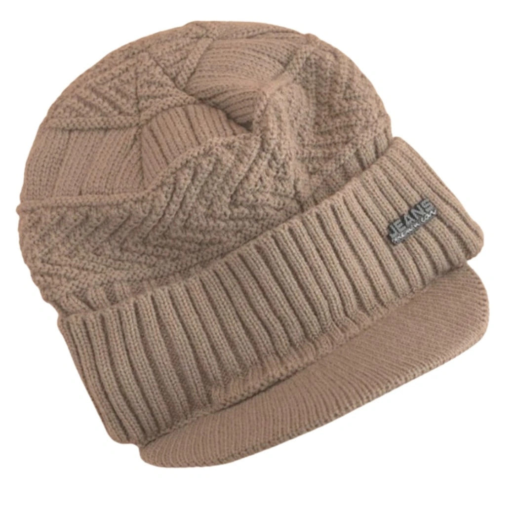 Ziemas siltā cepure SD116 brūna